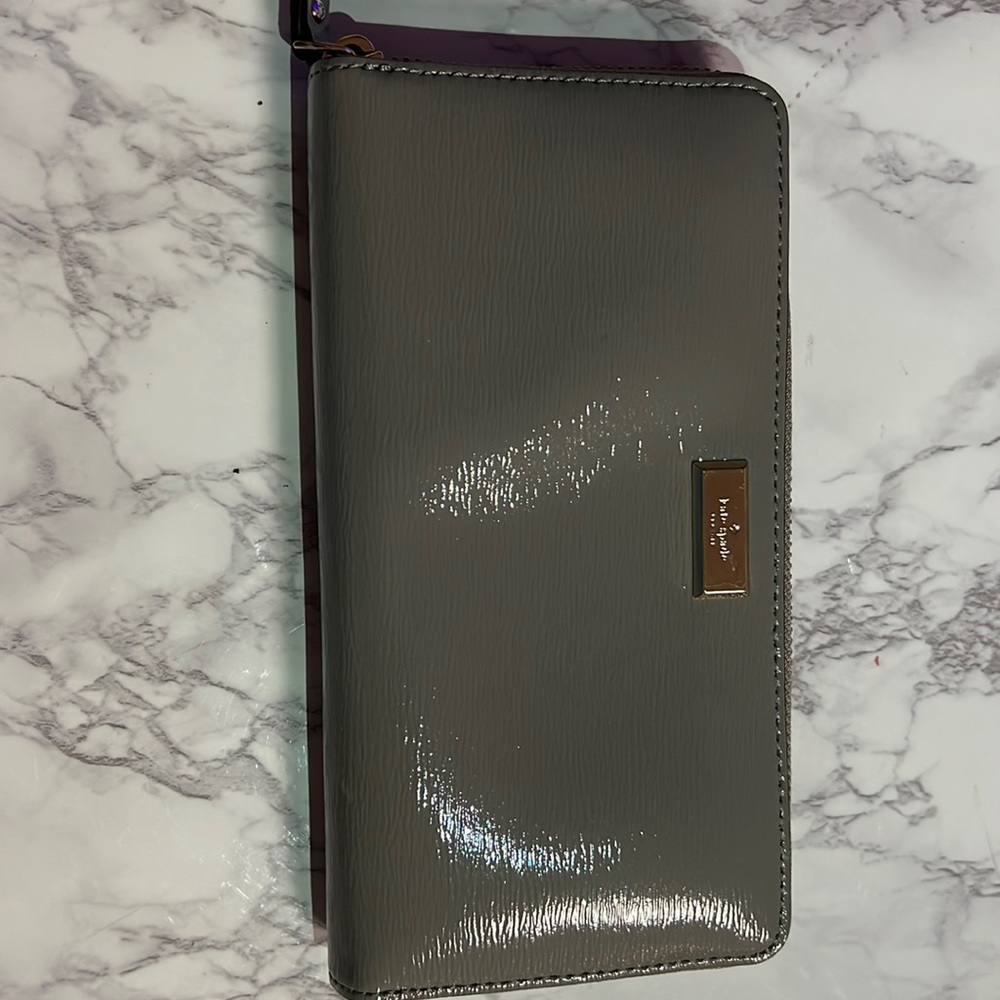 Authentic Gray Kate Spade Wallet